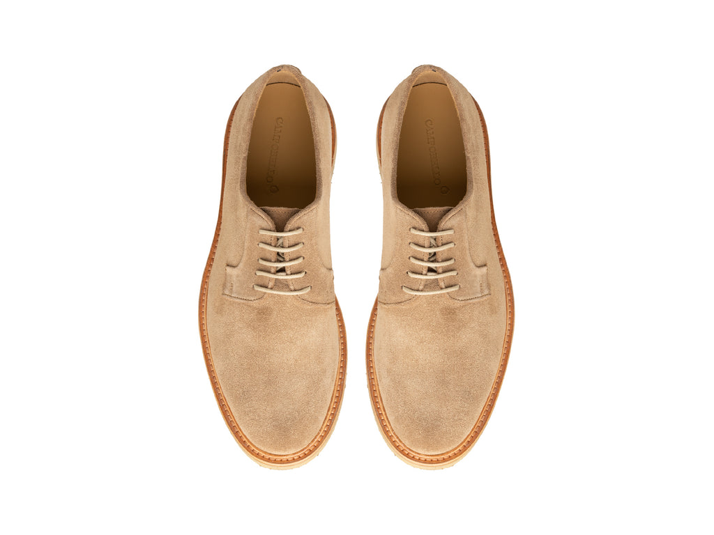 Schlichte Schnürschuhe aus Wildleder für Herren