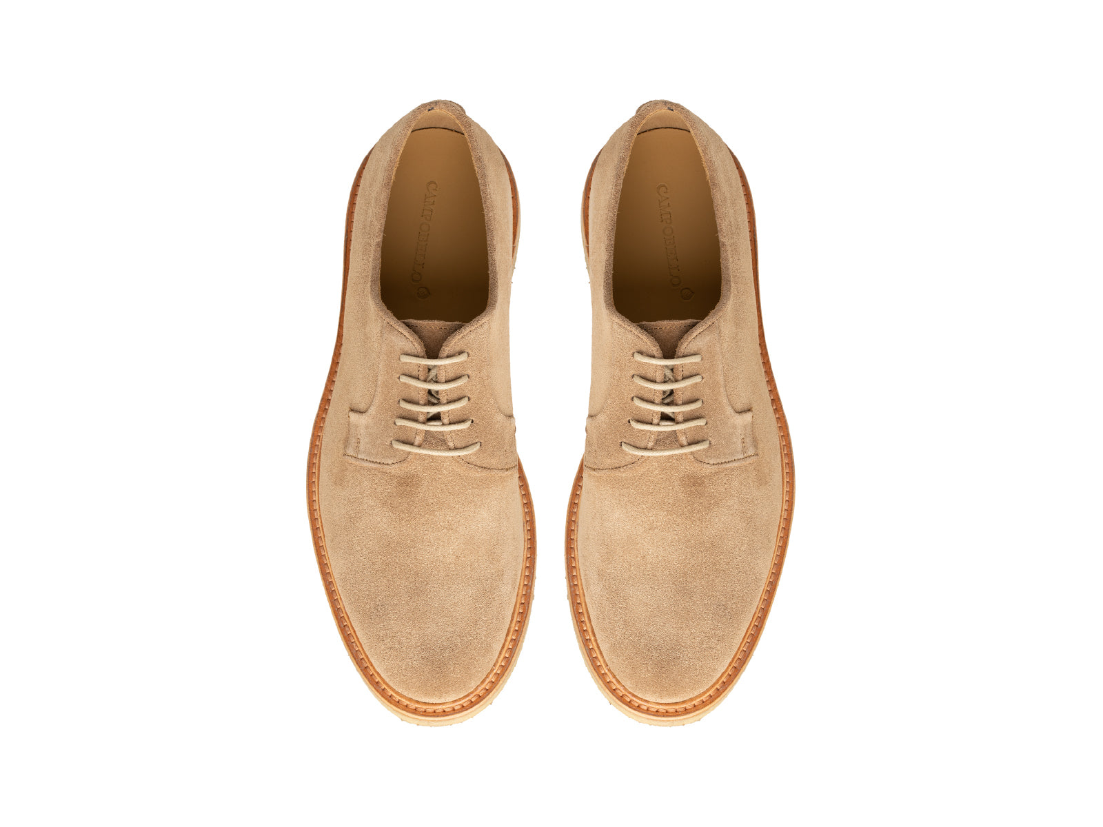 Men’s Suede Leather Plain Lace-Up Shoes