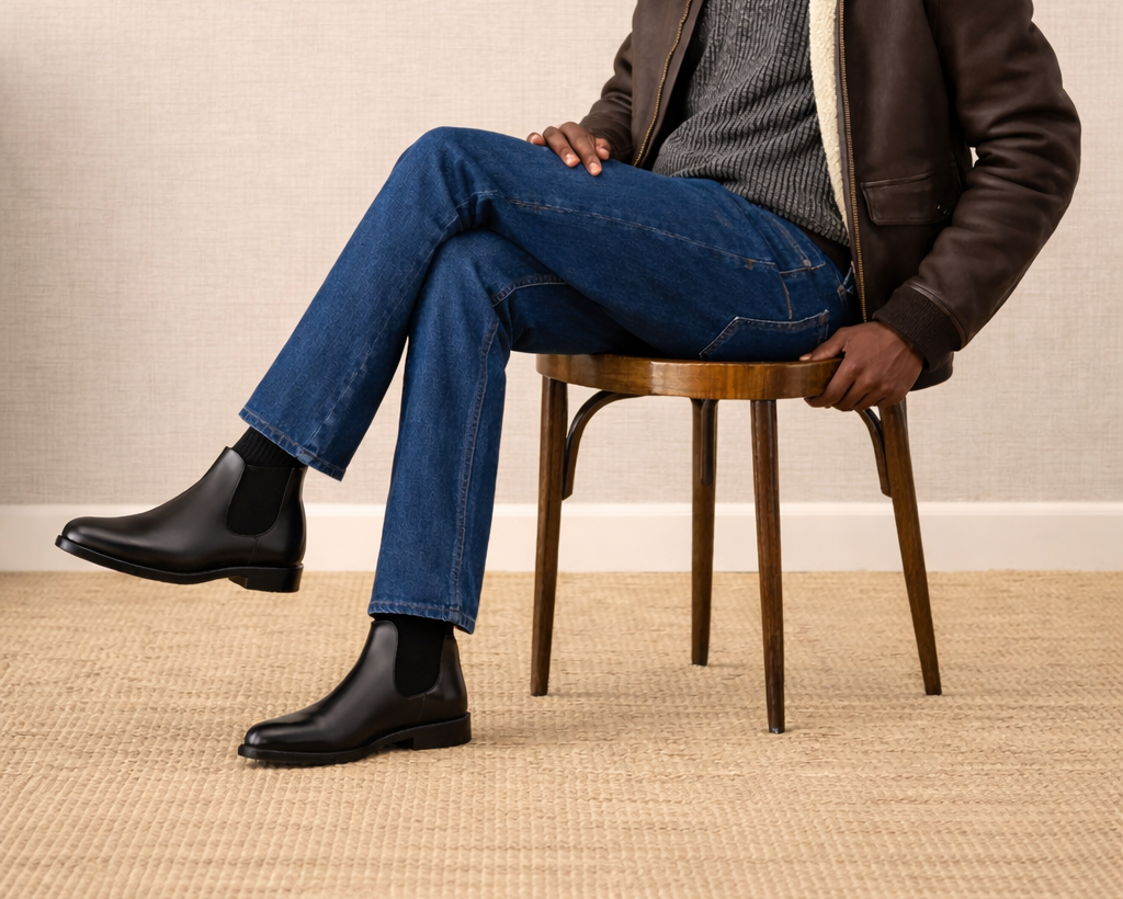 Men's Betis Calf Leather Chelsea Boots