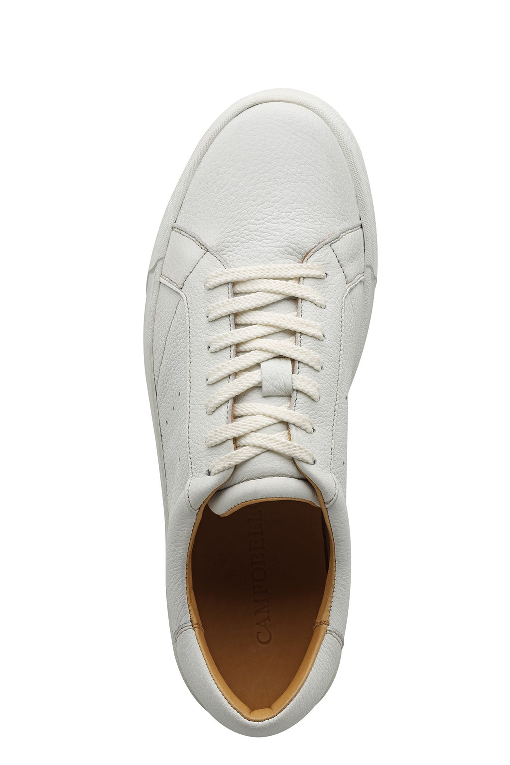 MEN'S CALF ANILINE LEATHER SNEAKER