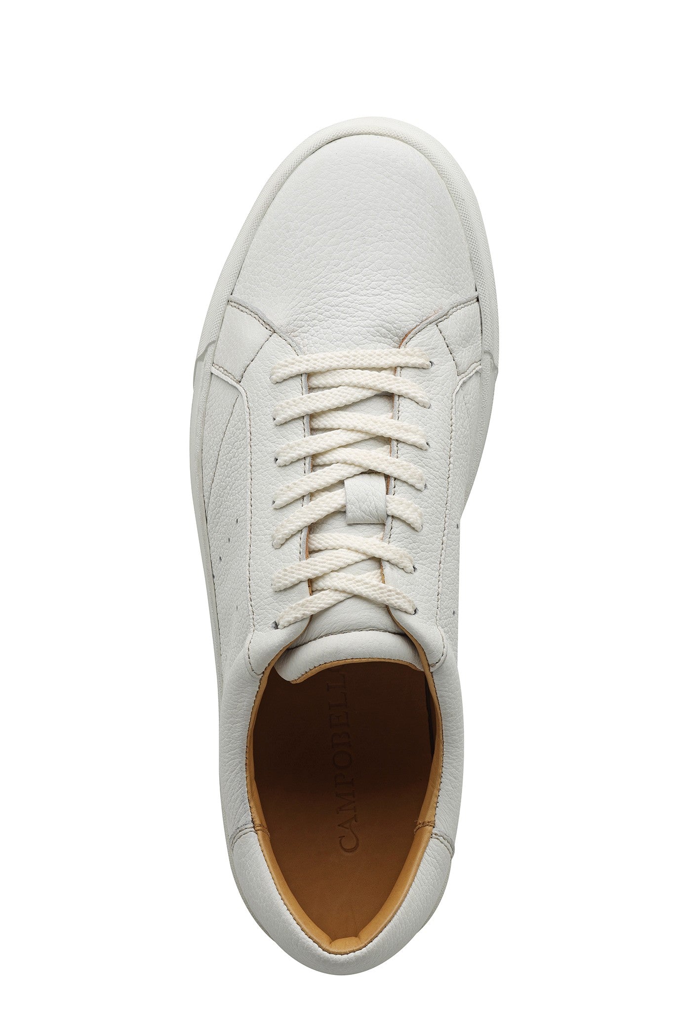MEN'S CALF ANILINE LEATHER SNEAKER