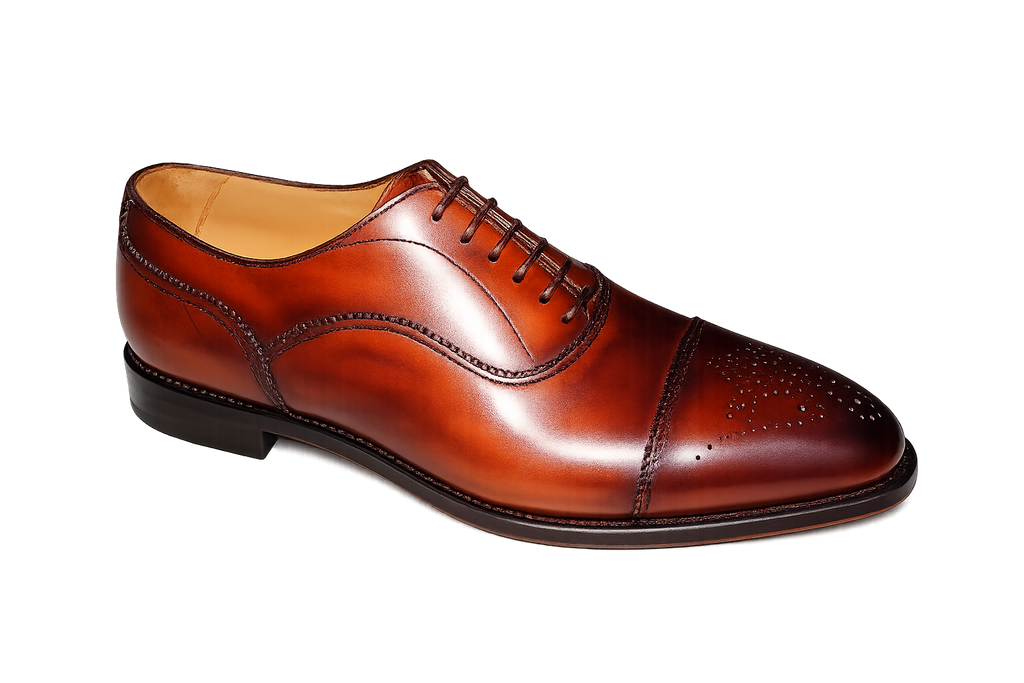 MEN'S CALF LEATHER OXFORD SHOES