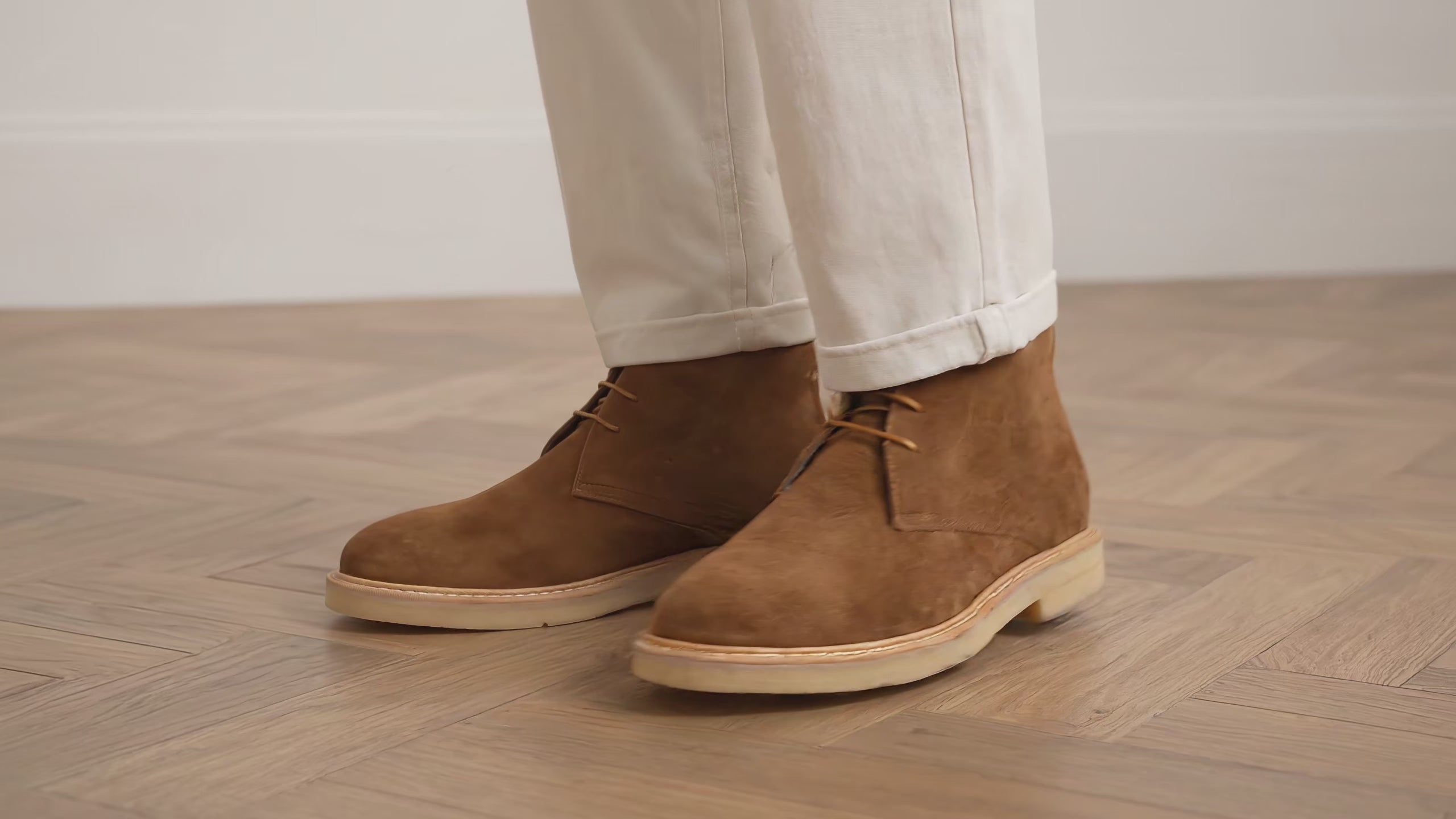 Men's Suede Leather Desert Boots